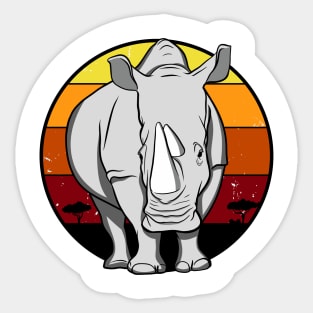 Rhinoceros Sticker